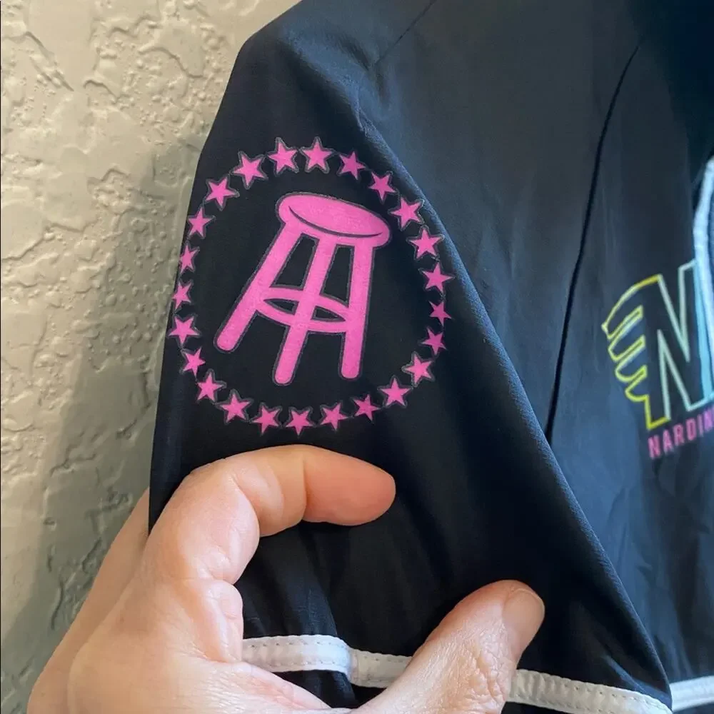 Nike Limited Edition for Barstool Sports Black Windbreaker Medium